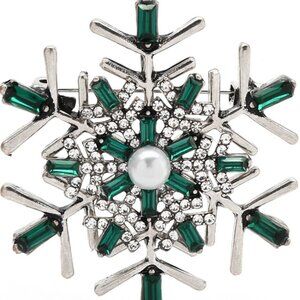 Snowflake Shaped Brooch